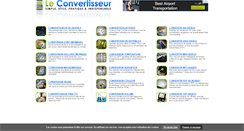 Desktop Screenshot of le-convertisseur.com
